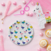 Niedliche Teller für Hühnerpapier (Party)