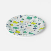 Niedliche Teller für Schafe (Schrägansicht)