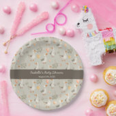 Niedliche Teller von Gänsepapier (Party)