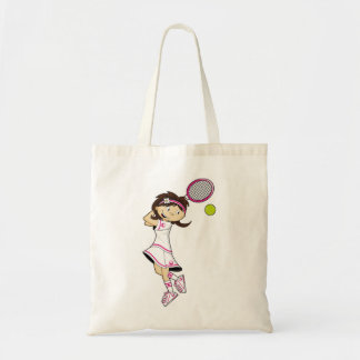 Niedliche Tennis-Mädchen-Taschen-Tasche Tragetasche