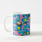 Niedliche Tennis-Mädchen-Tasse Kaffeetasse (Links)