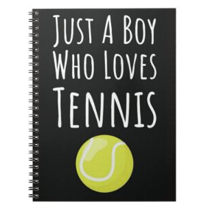 Niedliche Tennisgeschenke für Jungen Kinder Sports Notizblock