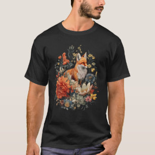 Niedliche Teppiche Blumenfocken ästhetische Mädche T-Shirt
