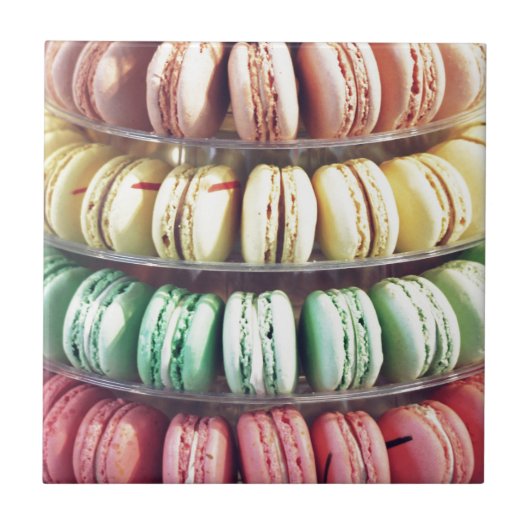 Niedliche Tessiner Macaron Fliese (Vorderseite)