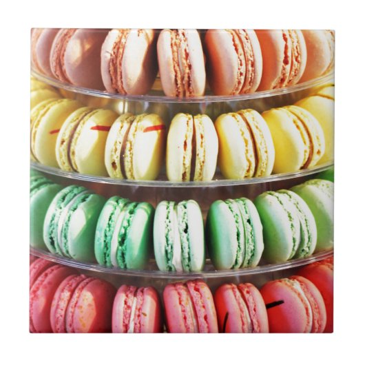 Niedliche Tessiner Macaron Fliese (Vorderseite)