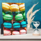 Niedliche Tessiner Macaron Fotoplatte (Seite)