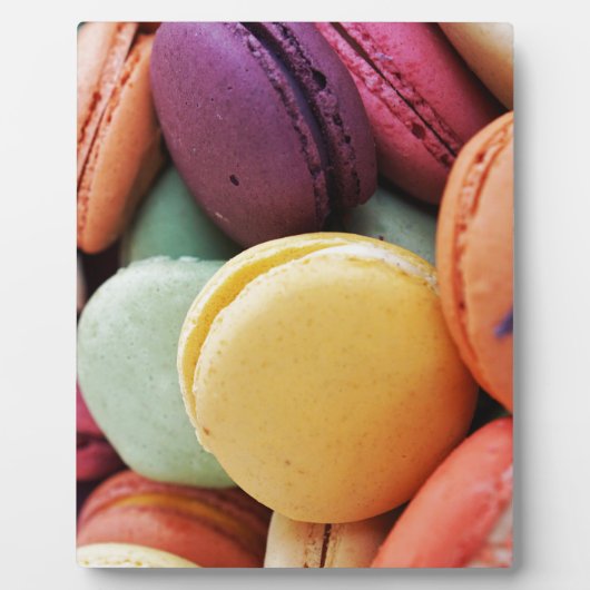 Niedliche Tessiner Macaron Fotoplatte (Vorderseite)