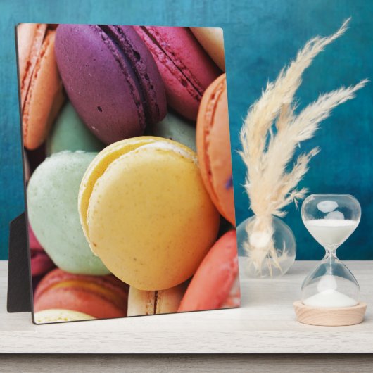 Niedliche Tessiner Macaron Fotoplatte (Seite)