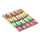Niedliche Tessiner Macaron Notizblock (angewinkelt)