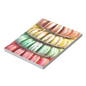 Niedliche Tessiner Macaron Notizblock (Rotiert)
