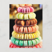 Niedliche Tessiner Macaron Postkarte (Vorderseite)