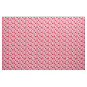 Niedliche Texturierte Herzen auf rosa Stoff (Yard (91,4 cm))
