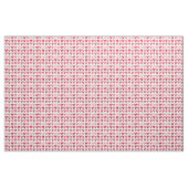 Niedliche Texturierte Herzen auf weiß Stoff (Yard (91,4 cm))