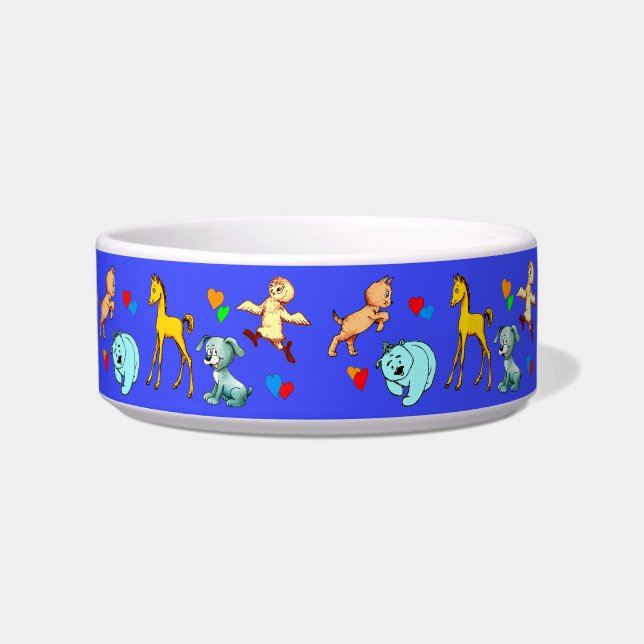 Niedliche Tierbabys Napf (Vorderseite)