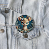 Niedliche Tierdarstellung Button (Beispiel)
