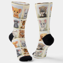 NIEDLICHE TIERE 2 SOCKEN