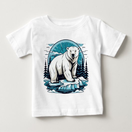 Niedliche Tiere Baby T-shirt (Vorderseite)