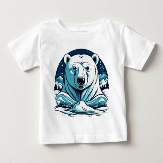 Niedliche Tiere Baby T-shirt (Vorderseite)