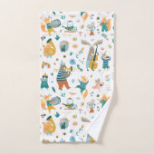 Niedliche Tiere Badhandtuch Set (Handtuch)