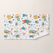 Niedliche Tiere Badhandtuch Set (Handtuch)