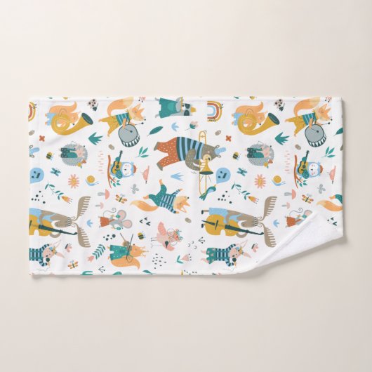 Niedliche Tiere Badhandtuch Set (Handtuch)