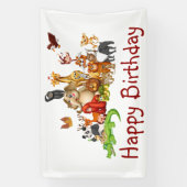 Niedliche Tiere Banner (Vertikal)