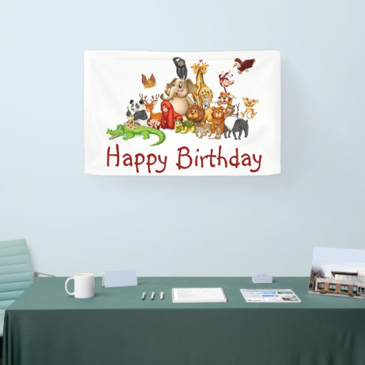 Niedliche Tiere Banner (Messe)