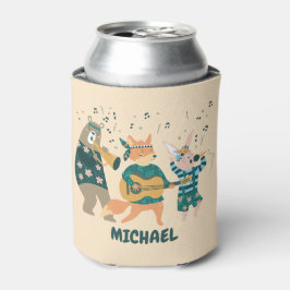 Niedliche Tiere Bend Dosenkühler