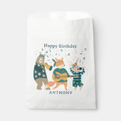 Niedliche Tiere Bend Geschenktütchen (Vorderseite)