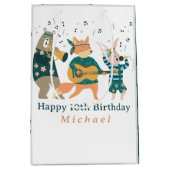 Niedliche Tiere Bend Mittlere Geschenktüte (Vorderseite)