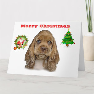 Niedliche Tiere Christimas Karte