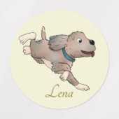 niedliche tiere etiketten (Design 2)