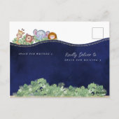 Niedliche Tiere | Foto für den Motor Postkarte (Rückseite)