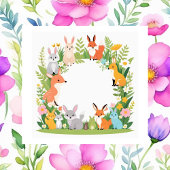 Niedliche Tiere, Frühling, Post-it Klebezettel