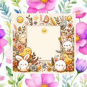 Niedliche Tiere, Frühling, Post-it Klebezettel