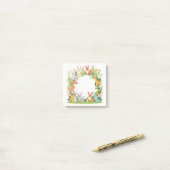 Niedliche Tiere, Frühling, Post-it Klebezettel (Auf Schreibtisch)