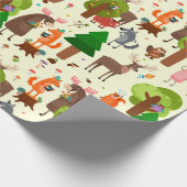 Niedliche Tiere für jedes Okcasionspapier Geschenkpapier (Ecke)