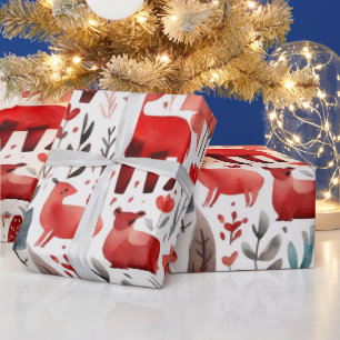Niedliche Tiere Geschenkpapier
