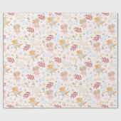 Niedliche Tiere Geschenkpapier (Flach)