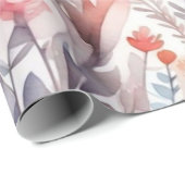 Niedliche Tiere Geschenkpapier (Rolleneckpunkt)