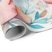 Niedliche Tiere Geschenkpapier (Rolleneckpunkt)