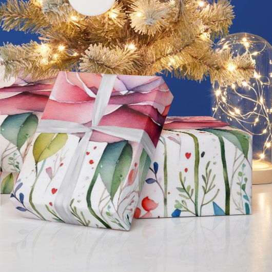 Niedliche Tiere Geschenkpapier (Feiertage)