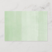 Niedliche Tiere geschlechtsneutrale Display-Dusche Begleitkarte (Rückseite)