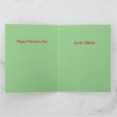 Niedliche Tiere in Liebe Karte (Innenseite)