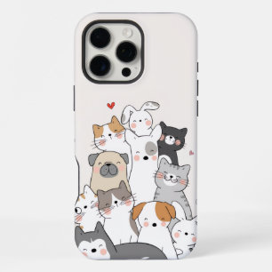 niedliche Tiere iPhone 16 Pro Max Hülle