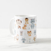 Niedliche Tiere Kaffeetasse (Vorderseite Links)