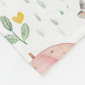 Niedliche Tiere Kindergeschenk Fleecedecke (Ecke)