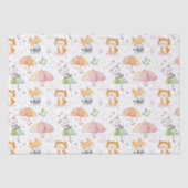 Niedliche Tiere Kindergeschenk Seidenpapier (Vorderseite)