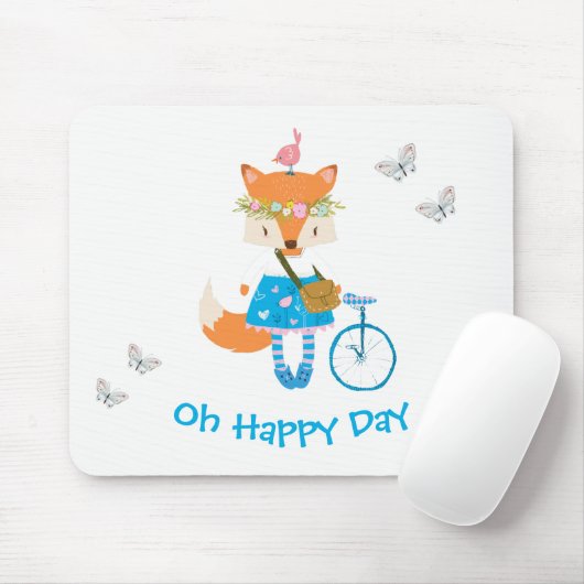 Niedliche Tiere Kindermäusenkabel Mousepad (Mit Mouse)