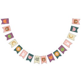 Niedliche Tiere Kinderzimmer Kinderzimmer Wimpelkette